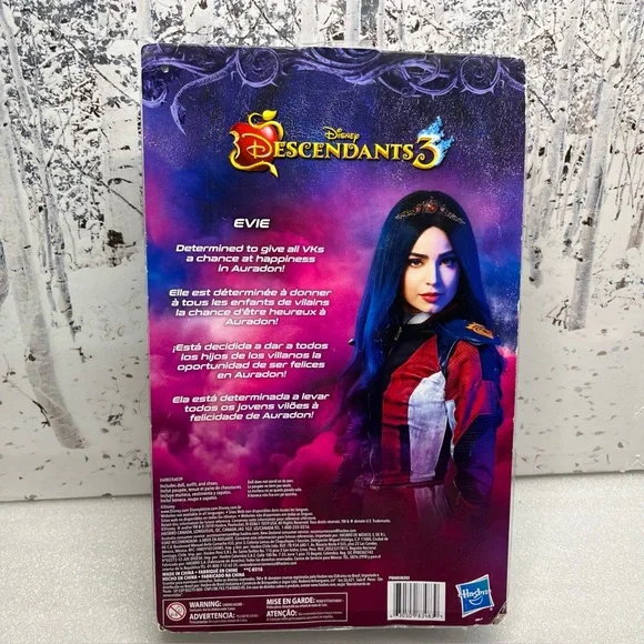 Disney Descendants 3 EVIE DOLL NEW SEALED 12” Disney - Picture 9 of 11